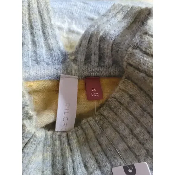 Anthropologie Pilcro Cropped Mock-Neck Sweater - New XL - Picture 7 of 9